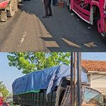 Kecelakaan Libatkan Dua Truk di Lamongan, Petugas Bergerak Cepat Evakuasi Korban