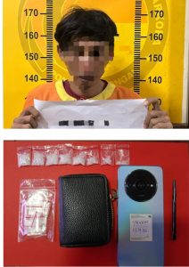 Residivis Narkoba Kembali Ditangkap, Polres Lamongan Sita Sabu 6,17 Gram dari Pelaku AK